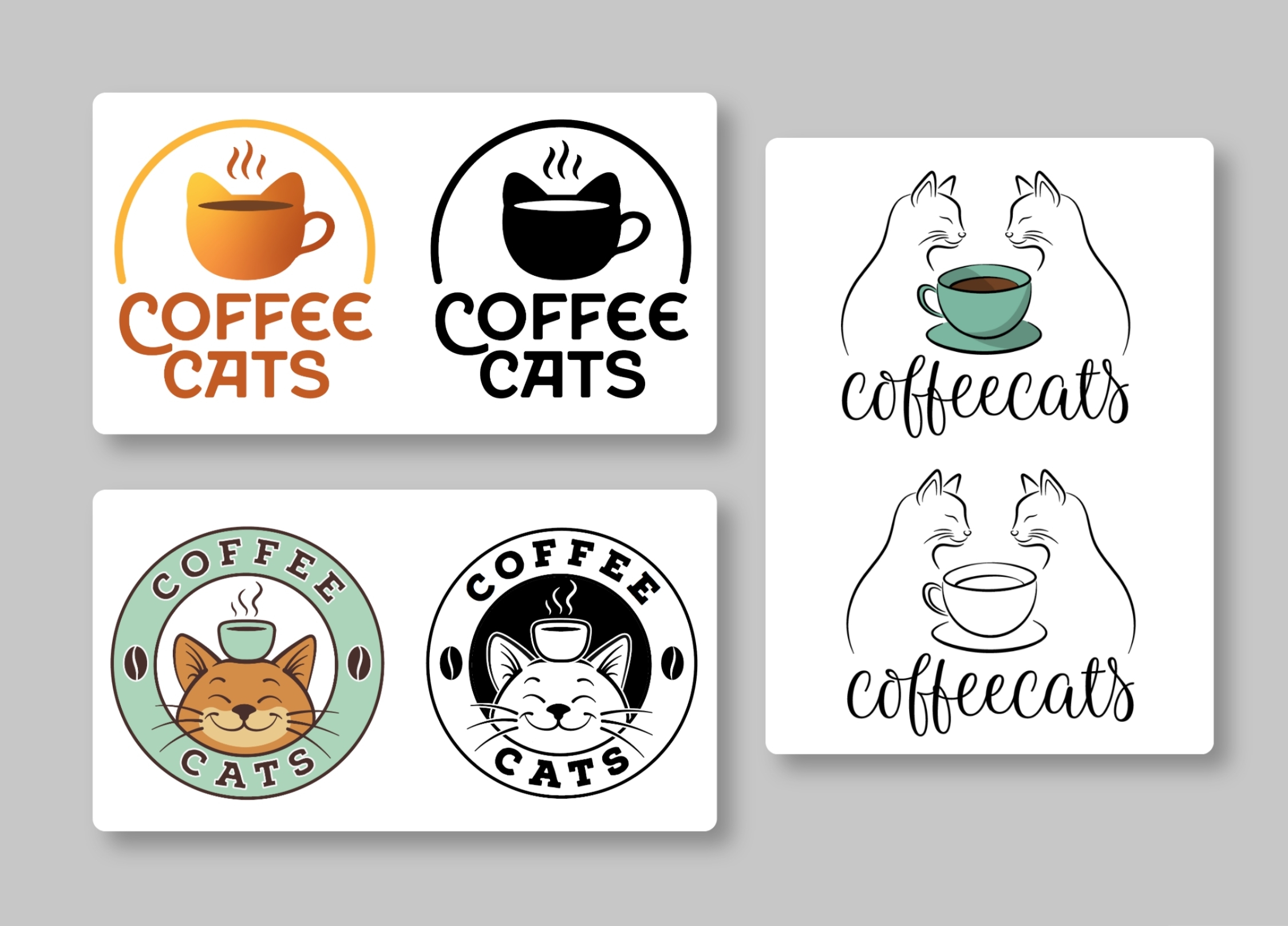 logo coffeecats